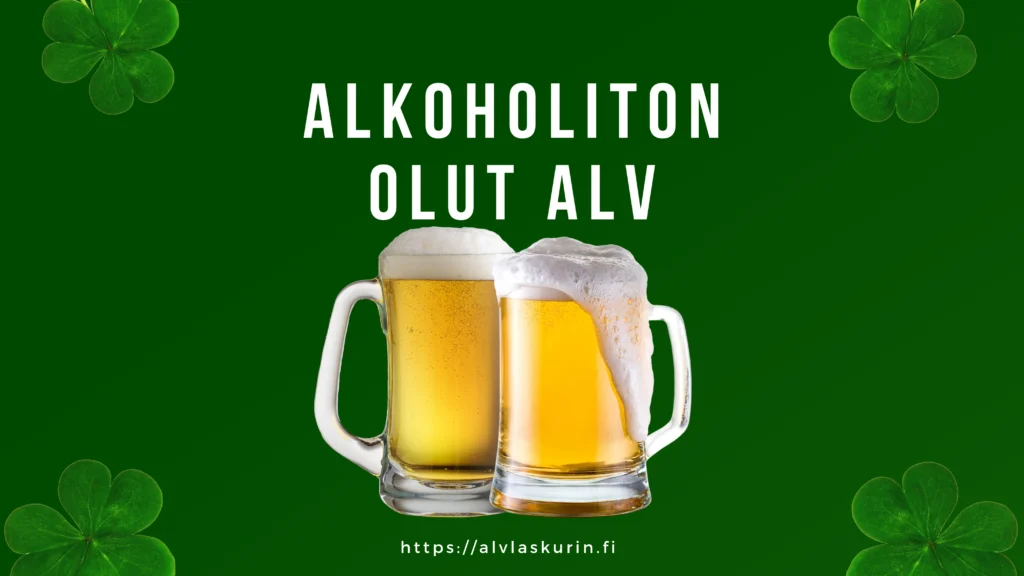Alkoholiton Olut ALV Suomessa Alkoholiton Olut ALV Suomessa